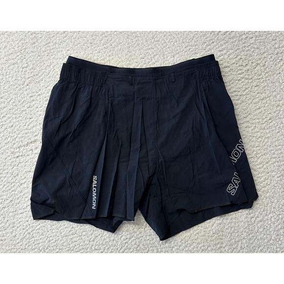 Salomon Mens Sense Aero 5” Shorts Large - Picture 1 of 9
